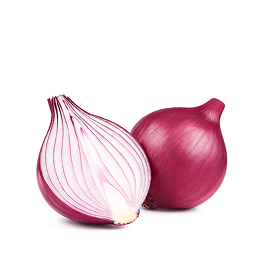 Fresh Red Onions and Naturally Nutritious